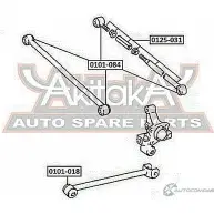Сайлентблок ASVA 1269678609 E2A5P6 T 0101-084 - Изображение 2