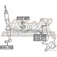 Сайлентблок ASVA 1269678737 8 PJ6PE 0101-102 - Изображение 2