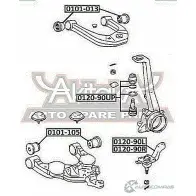 Сайлентблок ASVA IPIW 8E 0101-105 1269678741 - Изображение 2