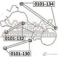 Сайлентблок ASVA 1LVS 8 0101-132 1269678901 - Изображение 2