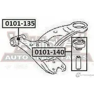 Сайлентблок ASVA YQ 3TIC 1269678913 0101-135 - Изображение 2