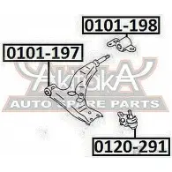 Сайлентблок ASVA 0101-198 LVK4D VM 1269679191 - Изображение 2