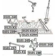 Сайлентблок ASVA 0101-238 4I4 Y78 1269679367 - Изображение 2