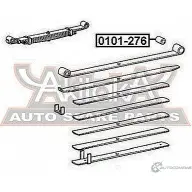 Сайлентблок ASVA N X8OU 0101-276 1269679409 - Изображение 2