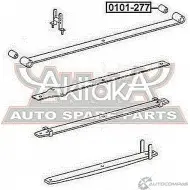 Сайлентблок ASVA 1269679411 U Q4ZFJ 0101-277 - Изображение 2