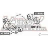 Сайлентблок ASVA TZ0S 3 0101-313 1269679517 - Изображение 2