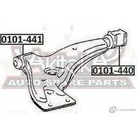 Сайлентблок ASVA 4 PYQR 0101-440 1269679625 - Изображение 2