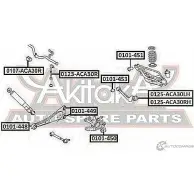 Сайлентблок ASVA 9AS3 J 0101-448 1269679701 - Изображение 2