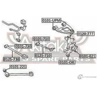 Сайлентблок ASVA 1269679787 7XEL CT9 0101-730 - Изображение 2