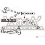 Сайлентблок ASVA 0101-ACA2R1 232S WFJ 1269679793 - Изображение 2