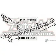 Сайлентблок ASVA OOV3I2 1 1269679913 0101-ET196S - Изображение 2