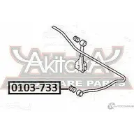 Опора стойки амортизатора ASVA 1269680181 6N LW19 0103-733 - Изображение 2