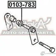 Опора стойки амортизатора ASVA 0103-783 1269680201 RQFM9 9 - Изображение 2