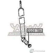 Опора стойки амортизатора ASVA 1269680205 C R8USVJ 0103-786 - Изображение 2