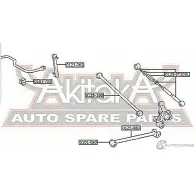 Втулка стабилизатора ASVA PX 90HB 1269680331 0107-709 - Изображение 2