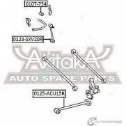 Втулка стабилизатора ASVA JT9V 37 0107-734 1269680351 - Изображение 2