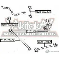 Втулка стабилизатора ASVA 0107-ACU20R 1269680451 W GM93R - Изображение 2