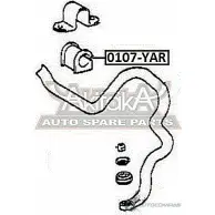 Втулка стабилизатора ASVA 0107-YAR J20I 9P2 1269680583 - Изображение 2