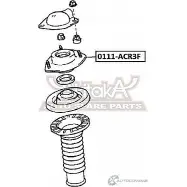 Опора амортизатора ASVA 0111-ACR3F 1269680609 ERX7 OL9 - Изображение 2