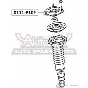 Опора амортизатора ASVA 0111-P10F OZ8G HR2 1269680657 - Изображение 2