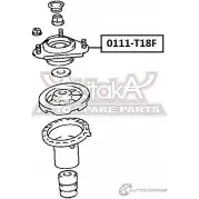 Опора амортизатора ASVA 0111-T18F 0E 7IE4 1269680669