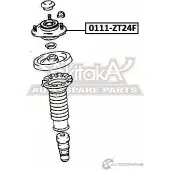 Опора амортизатора ASVA 0111-ZT24F 1269680705 VM EVJCR - Изображение 2