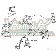 Подушка двигателя ASVA PUQ9H AC 1269680897 0112-GSV40RH - Изображение 2