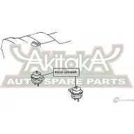 Подушка двигателя ASVA 1269680951 0112-JZS160F QDLZ4S Y - Изображение 2