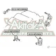 Подушка двигателя ASVA JKY1 KAZ 0112-MCU28RHU 1269680981 - Изображение 2