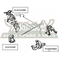 Подушка двигателя ASVA XTOH EX 0112-ST210RH 1269681091 - Изображение 2