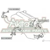 Подушка двигателя ASVA YLGP AF 1269681149 0112-SXV20RAT