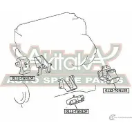 Подушка двигателя ASVA L GLMHGU 1269681155 0112-TGN15F - Изображение 2