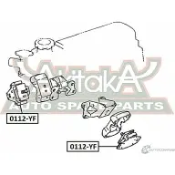 Подушка двигателя ASVA R9BTM F 0112-YF 1269681195 - Изображение 2