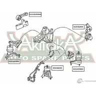Подушка двигателя ASVA 1269681271 0113-GSU45R CK4T 0 - Изображение 2