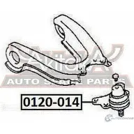 Шаровая опора ASVA 1269681313 0120-014 GX 851K