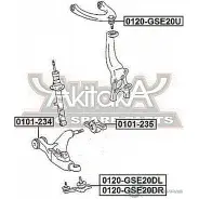Шаровая опора ASVA 1269681467 NEA529 G 0120-GSE20DR - Изображение 2
