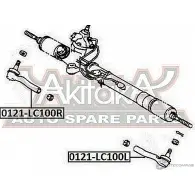 Рулевой наконечник ASVA 0121-LC100R 1269681717 6FOV 5 - Изображение 2