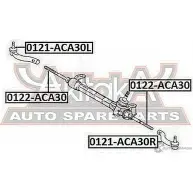 Рулевая тяга ASVA MM6 HW 1269681803 0122-ACA30 - Изображение 2