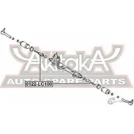 Рулевая тяга ASVA NEF2Z 8 1269681839 0122-LC100 - Изображение 2