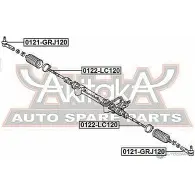 Рулевая тяга ASVA 0122-LC120 WFWX R 1269681841 - Изображение 2