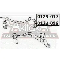 Стойка стабилизатора ASVA 08I 9SWE 1269681911 0123-017 - Изображение 2