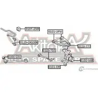 Стойка стабилизатора ASVA 0123-GX100R 683 AP 1269682073 - Изображение 2