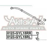 Стойка стабилизатора ASVA RLK YN 0123-GYL15RL 1269682089 - Изображение 2