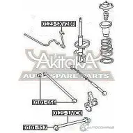 Стойка стабилизатора ASVA 1269682135 JAGU G 0123-SXV20R - Изображение 2