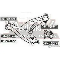 Рычаг подвески ASVA 0124-021 B BG7W 1269682211 - Изображение 2