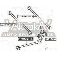 Рычаг подвески ASVA 1269682539 8XYHBG V 0125-ACU15R - Изображение 2