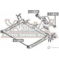 Сайлентблок ASVA X NZ2LV9 0201-112 1269683537 - Изображение 2