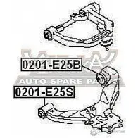Сайлентблок ASVA 1269684459 4 MMY2 0201-E25B - Изображение 2