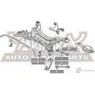 Сайлентблок ASVA 1269684557 0201-J32R3 JVQWN W1 41ZJV - Изображение 2