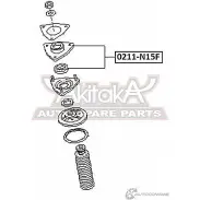 Опора амортизатора ASVA 1269685031 0211-N15F 12I9 9R - Изображение 2